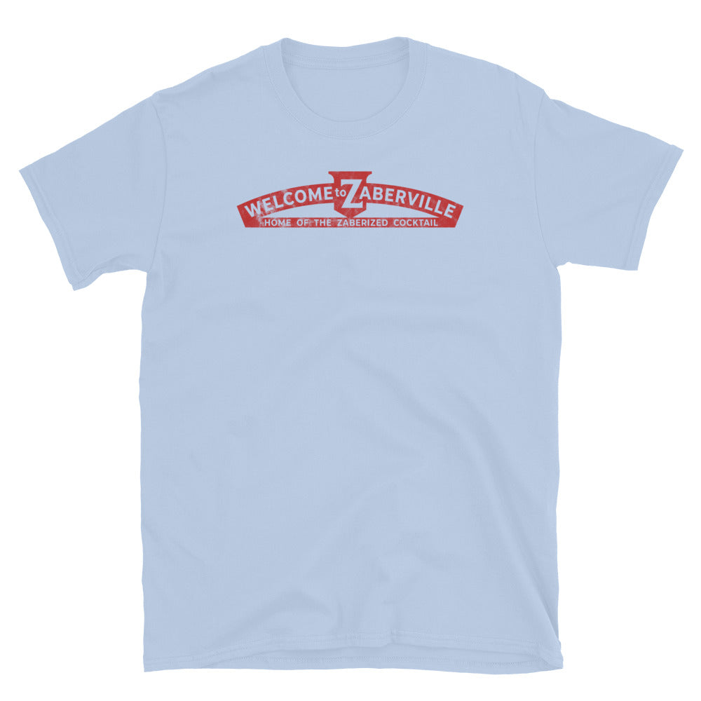 Ed Zaberer’s - WILDWOOD - Short-Sleeve Unisex T-Shirt Light Blue