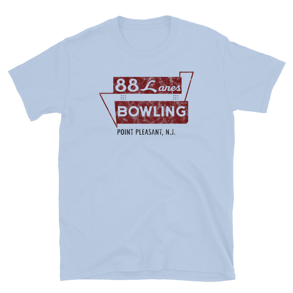 88 Lanes Bowling  - POINT PLEASANT - Short-Sleeve Unisex T-Shirt