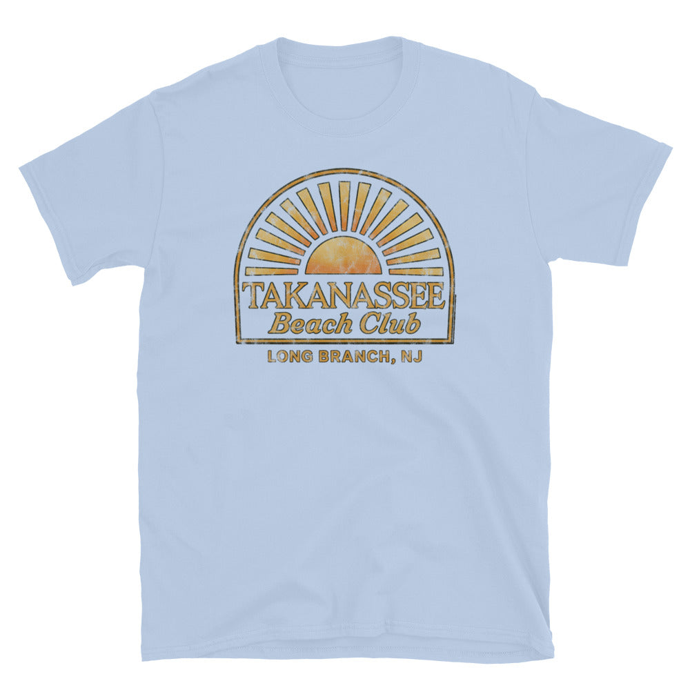 Takanassee Beach Club - LONG BRANCH - Short-Sleeve Unisex T-Shirt