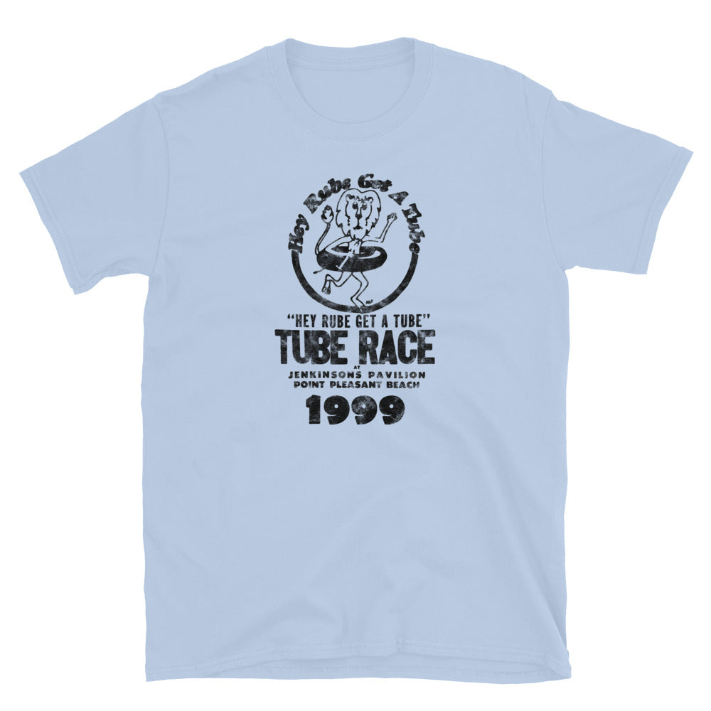 Hey Rube, Get a Tube Race - POINT PLEASANT BEACH - Short-Sleeve Unisex T-Shirt
