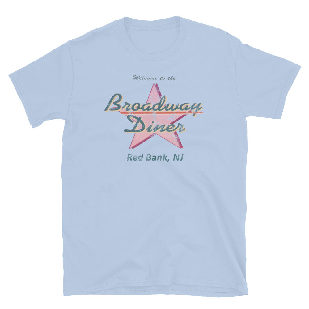 Broadway Diner - RED BANK - Short-Sleeve Unisex T-Shirt