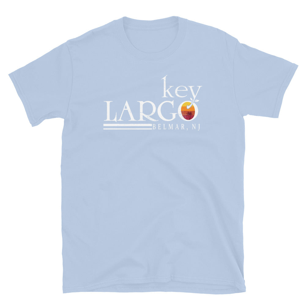 Key Largo - BELMAR - Short-Sleeve Unisex T-Shirt Light Blue
