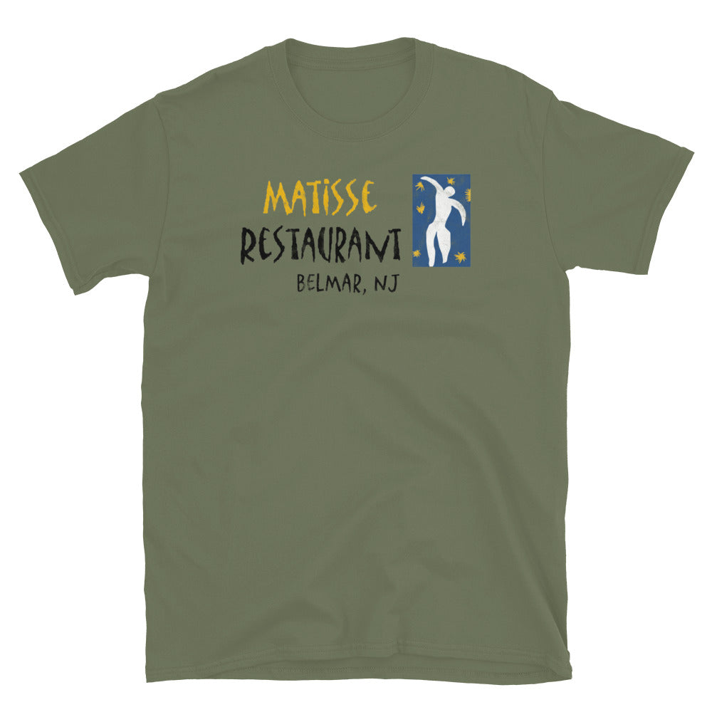 Matisse - BELMAR - Short-Sleeve Unisex T-Shirt Military Green