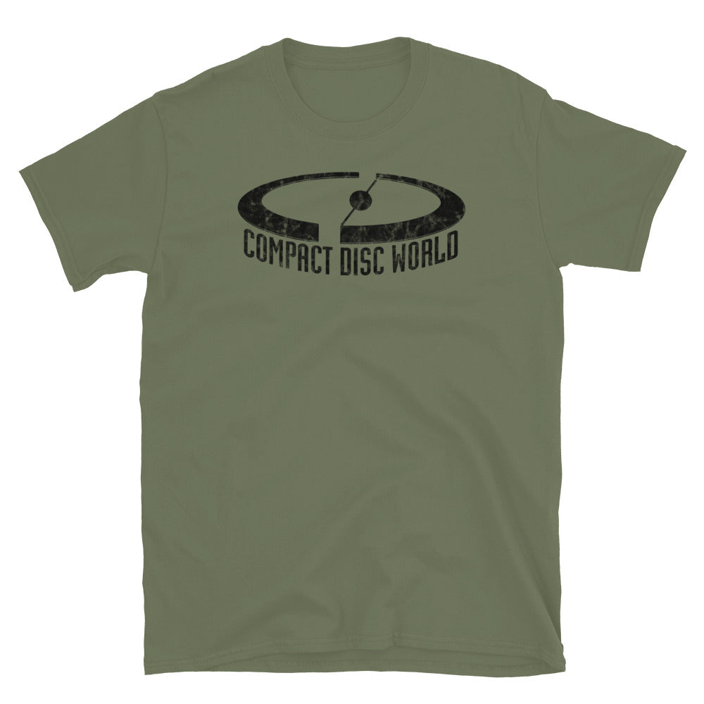 Compact Disc World - EATONTOWN / PARAMUS / TOTOWA - Short-Sleeve Unisex T-Shirt