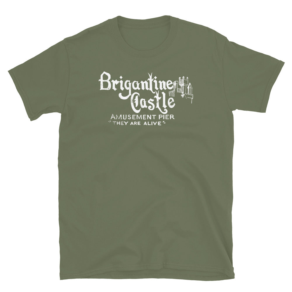 Brigantine Castle - BRIGANTINE - Short-Sleeve Unisex T-Shirt Military Green