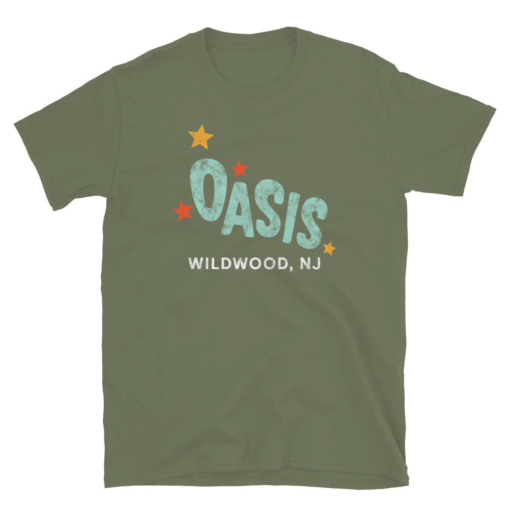 Club Oasis - WILDWOOD - Short-Sleeve Unisex T-Shirt Military Green