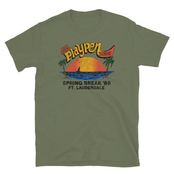 Art Stock's Playpen South - FT. LAUDERDALE - Short-Sleeve Unisex T-Shirt