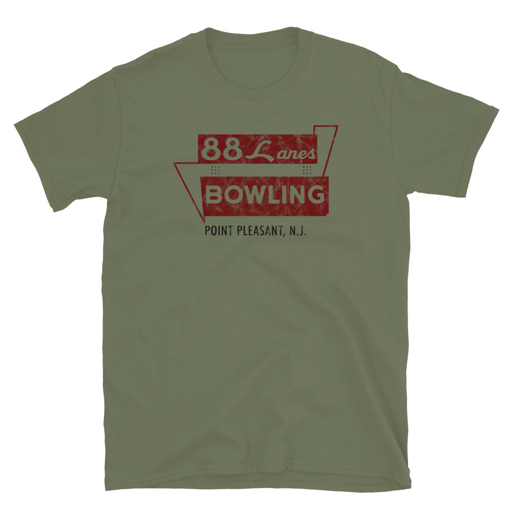 88 Lanes Bowling  - POINT PLEASANT - Short-Sleeve Unisex T-Shirt