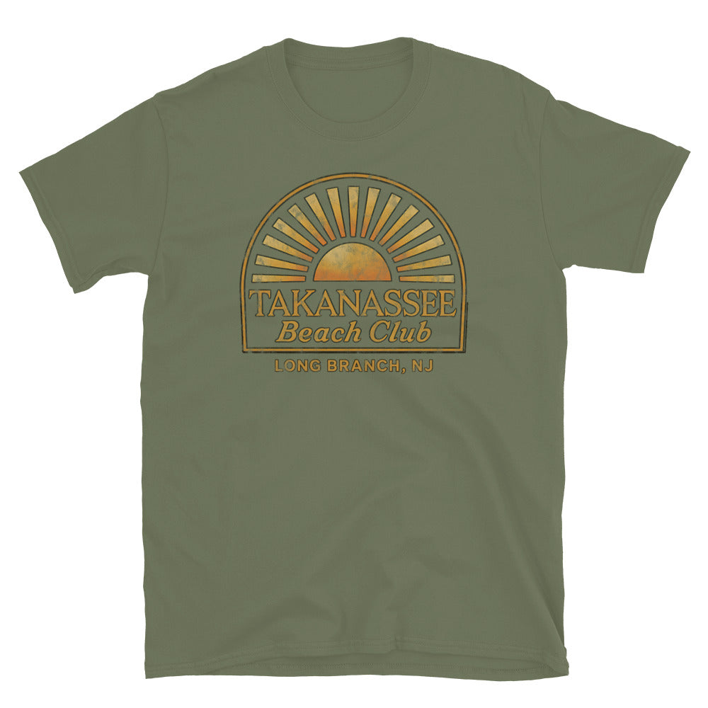 Takanassee Beach Club - LONG BRANCH - Short-Sleeve Unisex T-Shirt