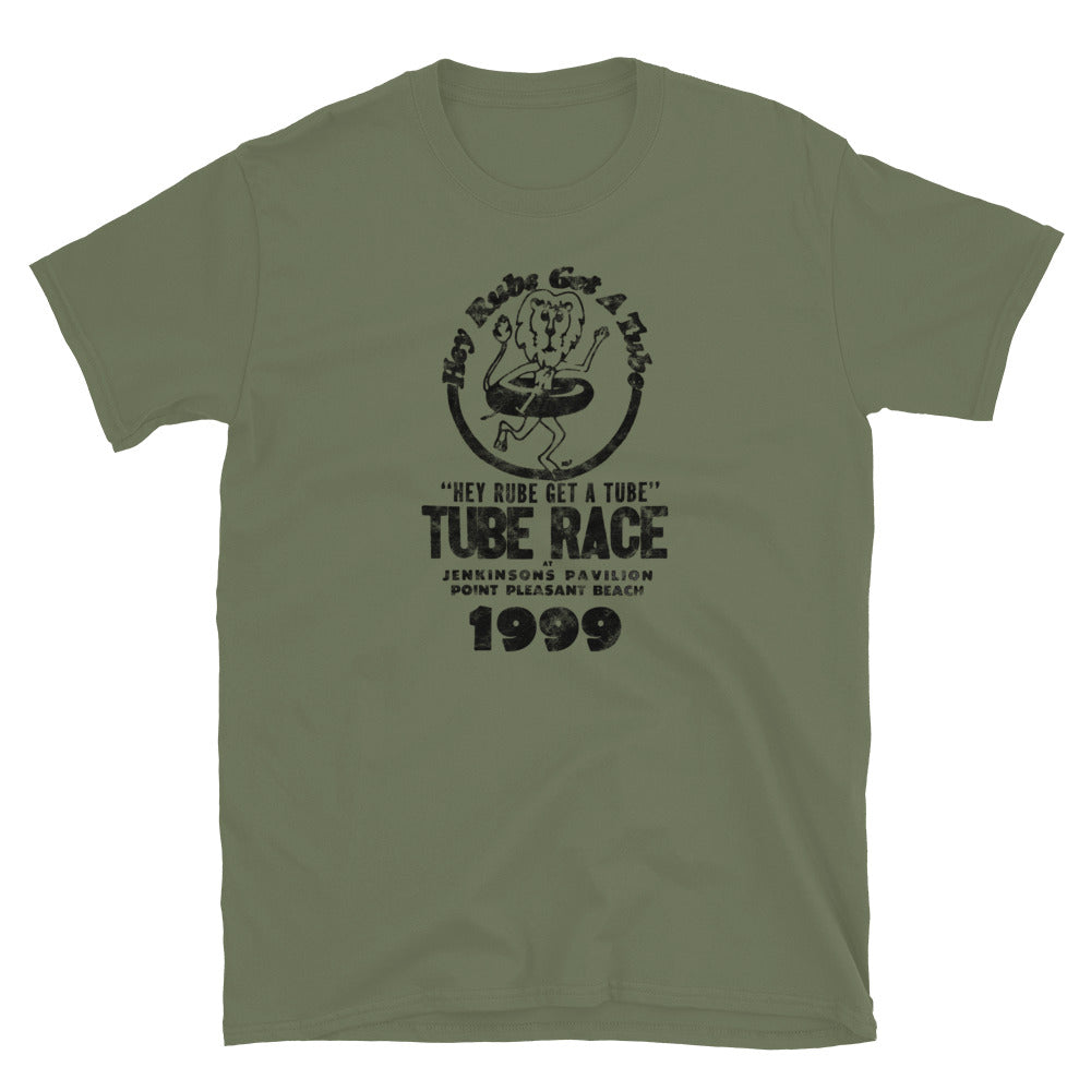 Hey Rube, Get a Tube Race - POINT PLEASANT BEACH - Short-Sleeve Unisex T-Shirt