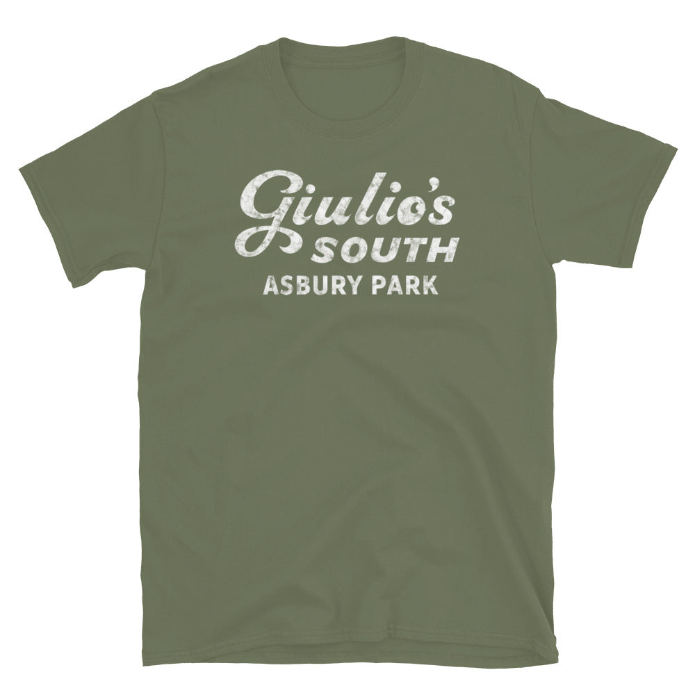 Giulio's South - ASBURY PARK - Short-Sleeve Unisex T-Shirt Military Green