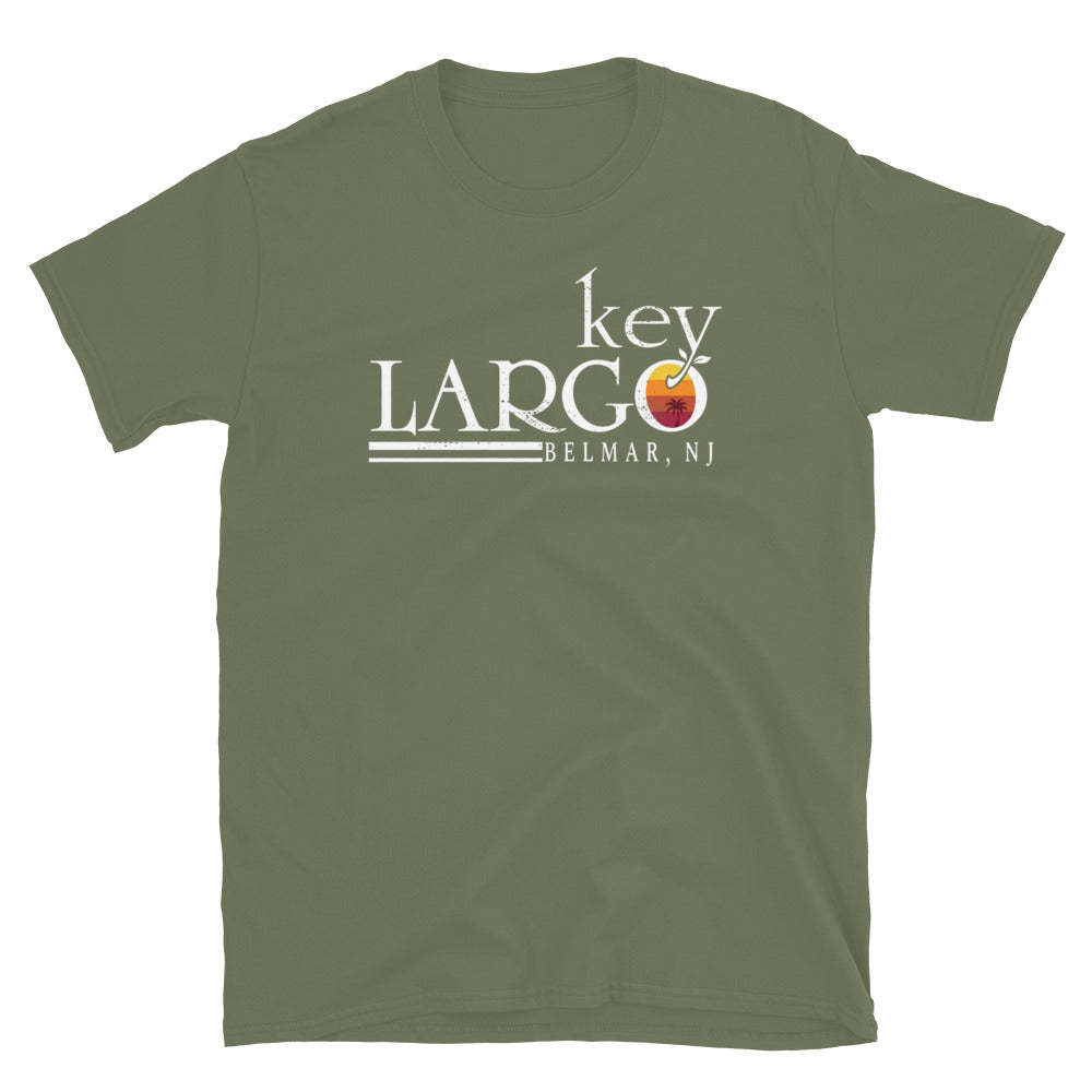 Key Largo - BELMAR - Short-Sleeve Unisex T-Shirt Military Green