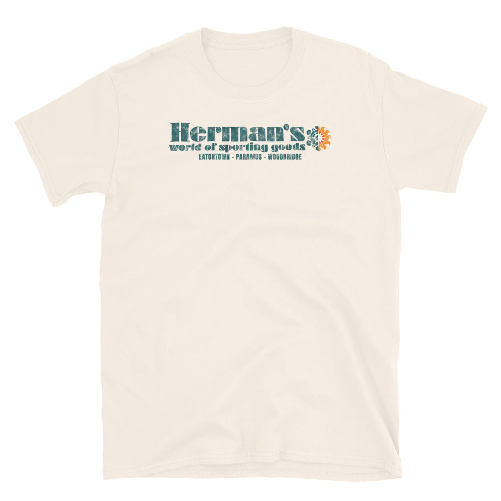 Herman's World of Sporting Goods - EATONTOWN / PARAMUS / WOODBRIDGE - Short-Sleeve Unisex T-Shirt
