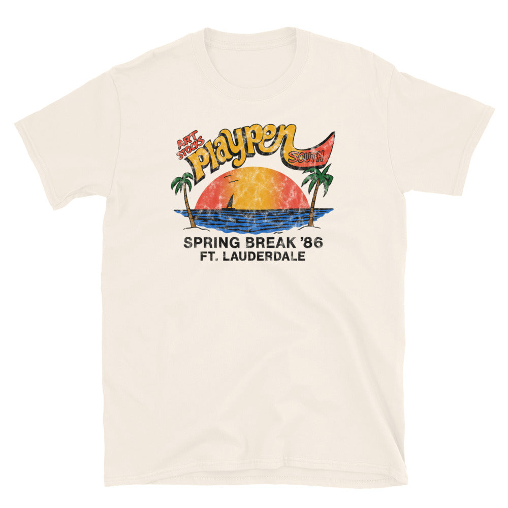 Art Stock's Playpen South - FT. LAUDERDALE - Short-Sleeve Unisex T-Shirt