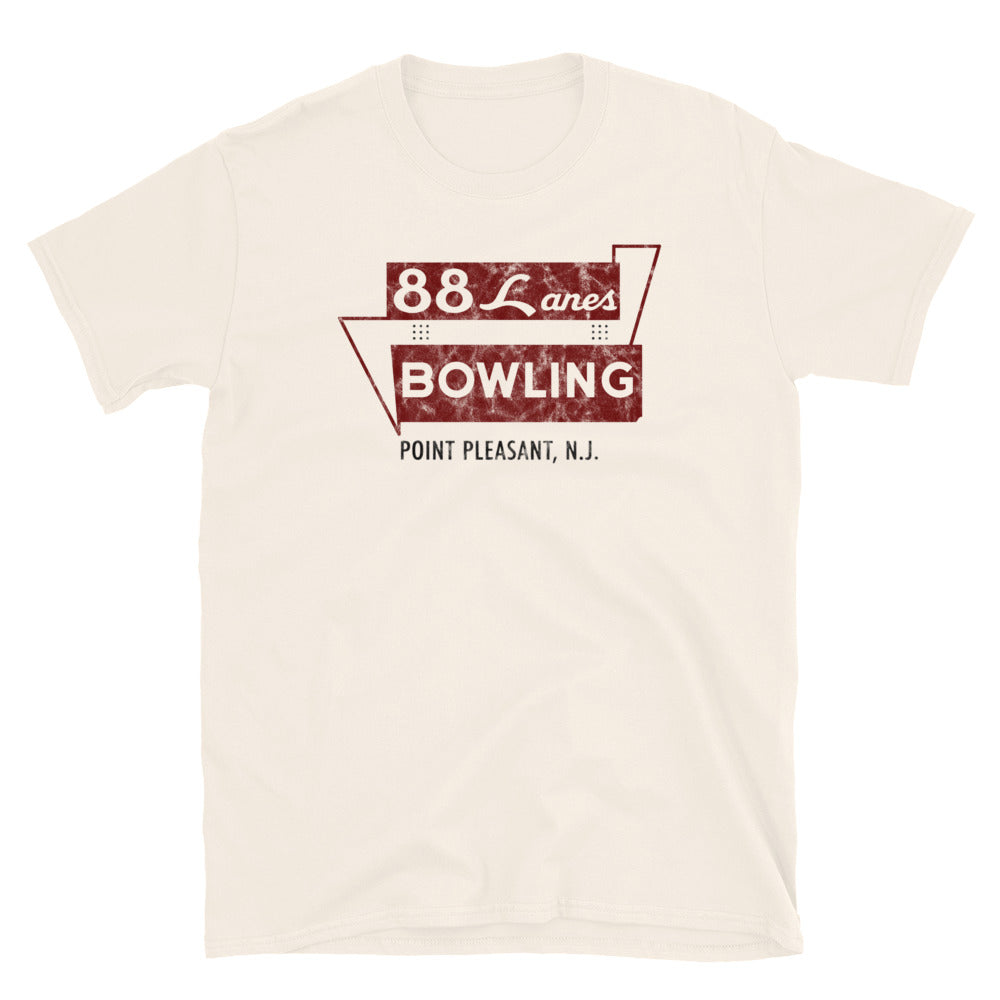 88 Lanes Bowling  - POINT PLEASANT - Short-Sleeve Unisex T-Shirt