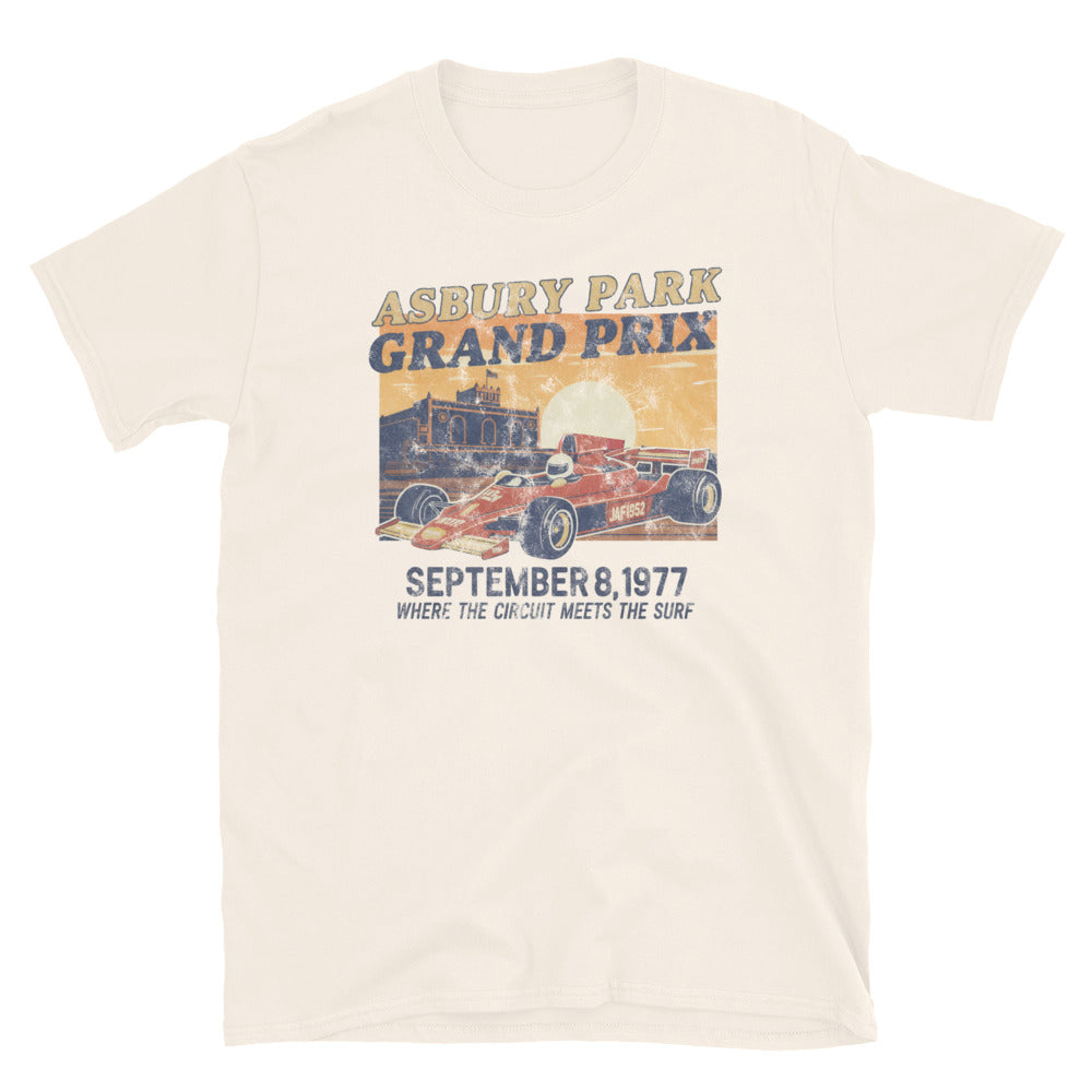 1977 Asbury Park Grand Prix - Short-Sleeve Unisex T-Shirt