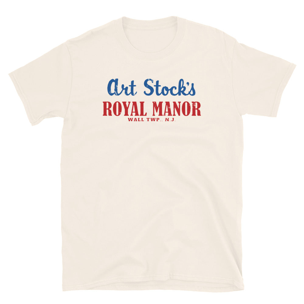Art Stock's Royal Manor - WALL - Vintage Style T-Shirt Natural