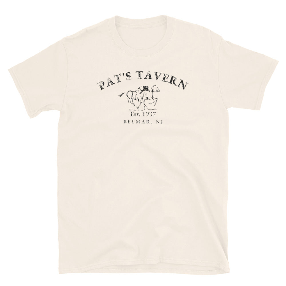 Pat's Tavern Belmar NJ vintage t-shirt, Natural, front