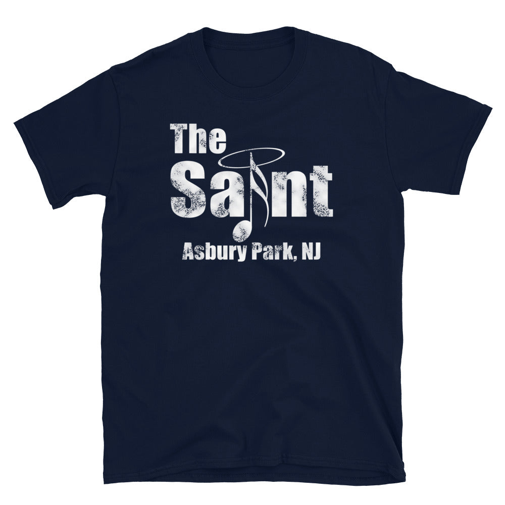The Saint Asbury Park NJ vintage t-shirt, Navy, front