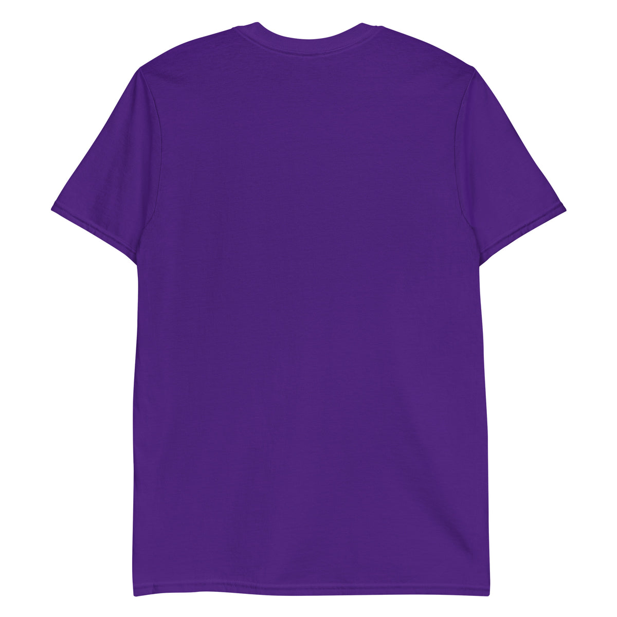 Jersey Devil woodcut NJ Pine Barrens legend t-shirt, Purple, back