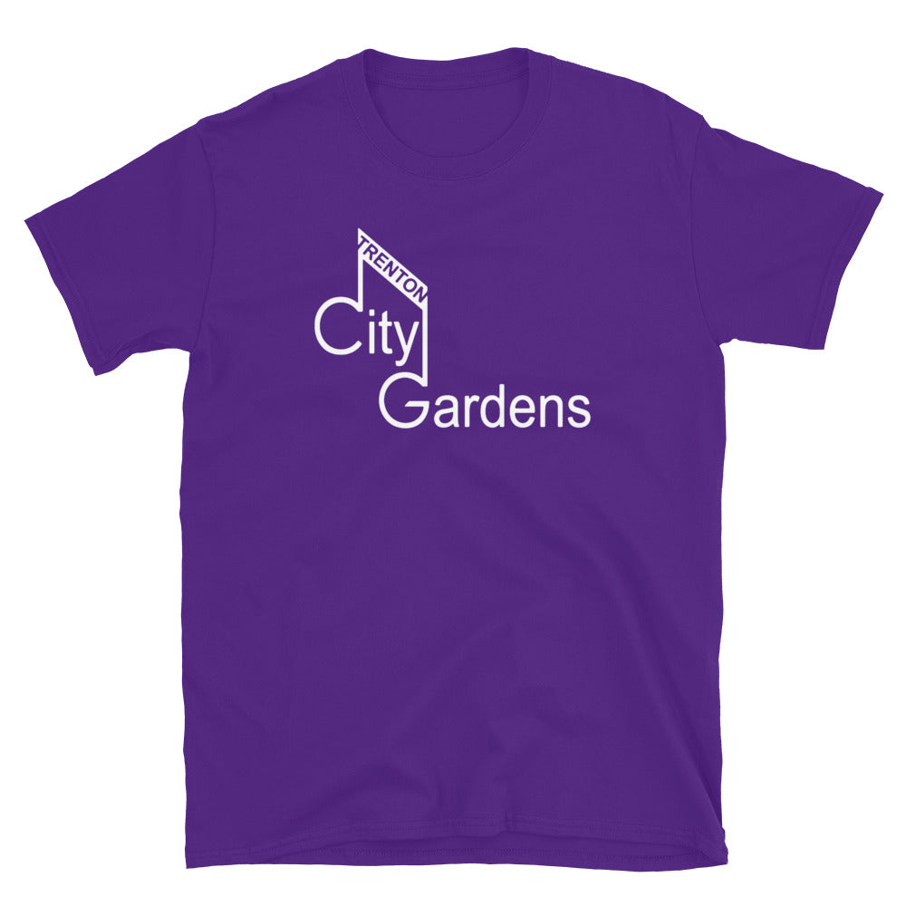 City Gardens Stacked Logo - TRENTON - Vintage Style T-Shirt