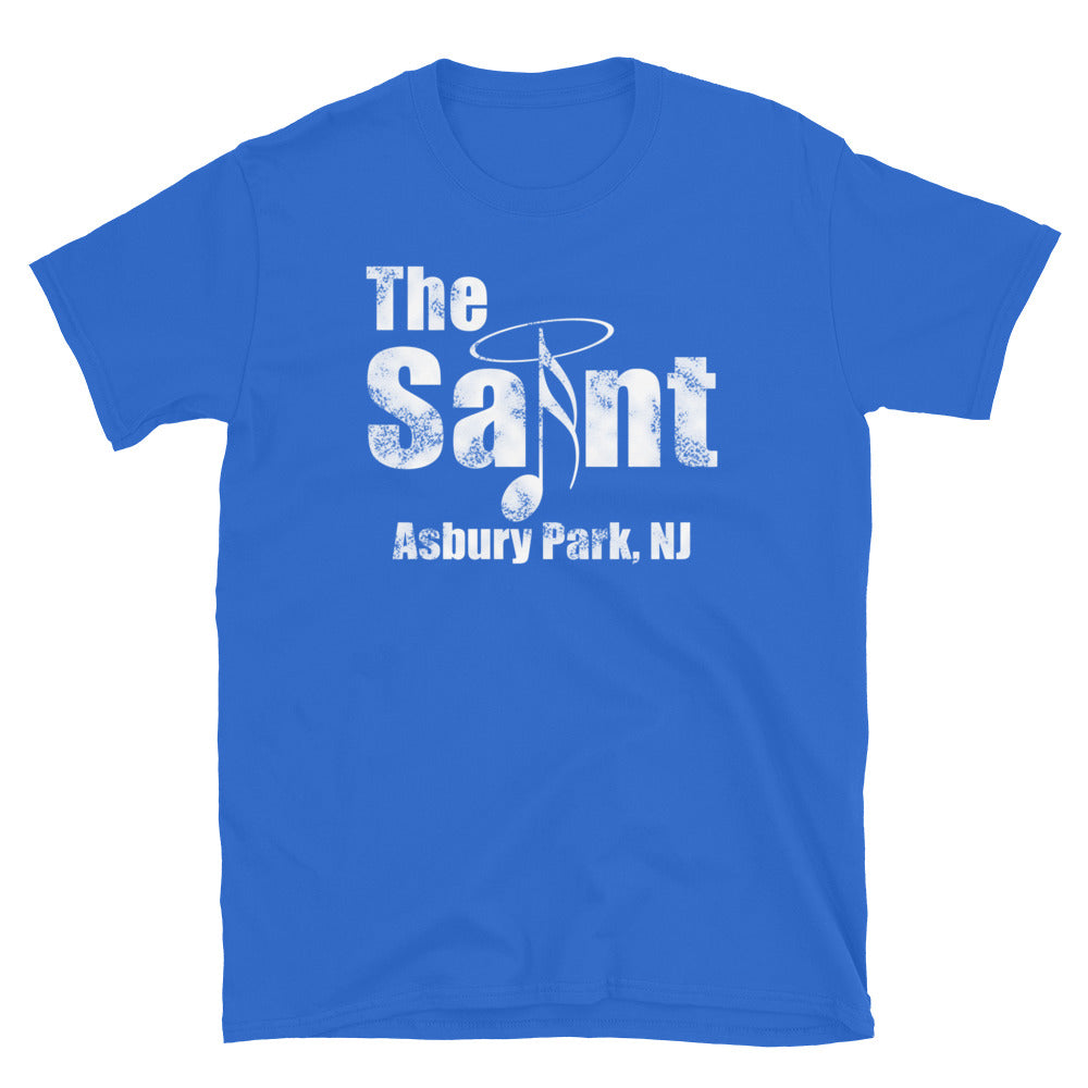 The Saint Asbury Park NJ vintage t-shirt, Royal, front