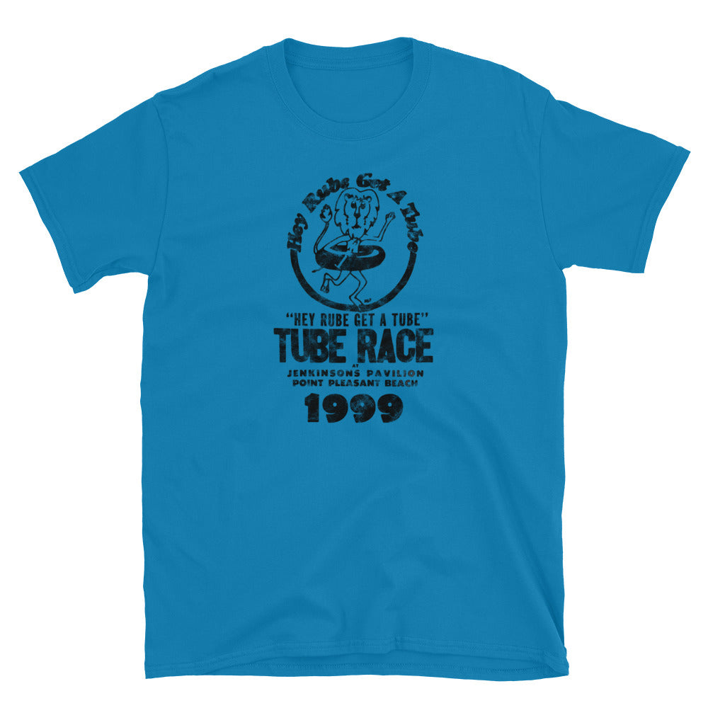 Hey Rube, Get a Tube Race - POINT PLEASANT BEACH - Short-Sleeve Unisex T-Shirt