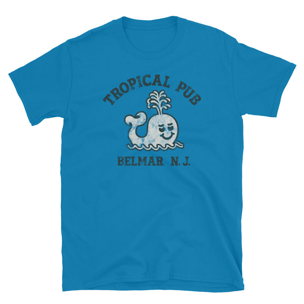 Tropical Pub - BELMAR - Short-Sleeve Unisex T-Shirt Sapphire