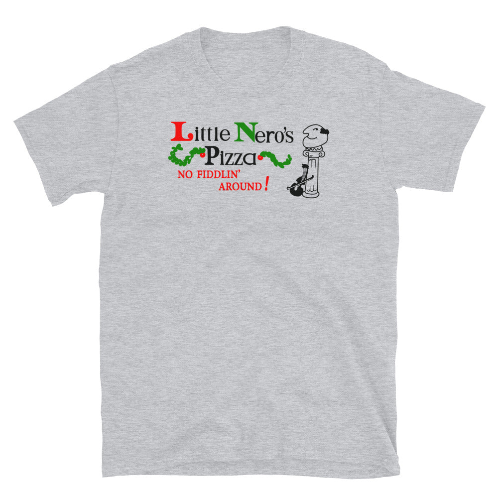Little Nero's Pizza - Short-Sleeve Unisex T-Shirt Sport Grey