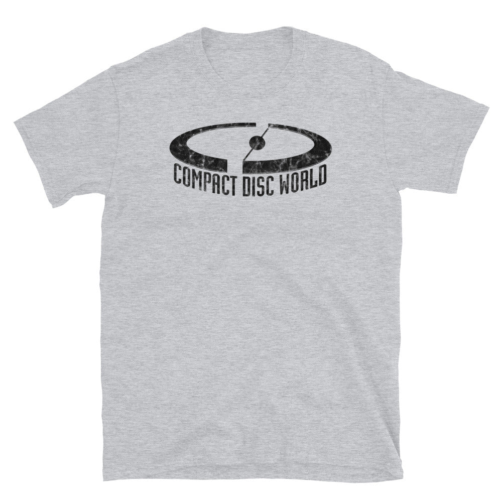 Compact Disc World - EATONTOWN / PARAMUS / TOTOWA - Short-Sleeve Unisex T-Shirt