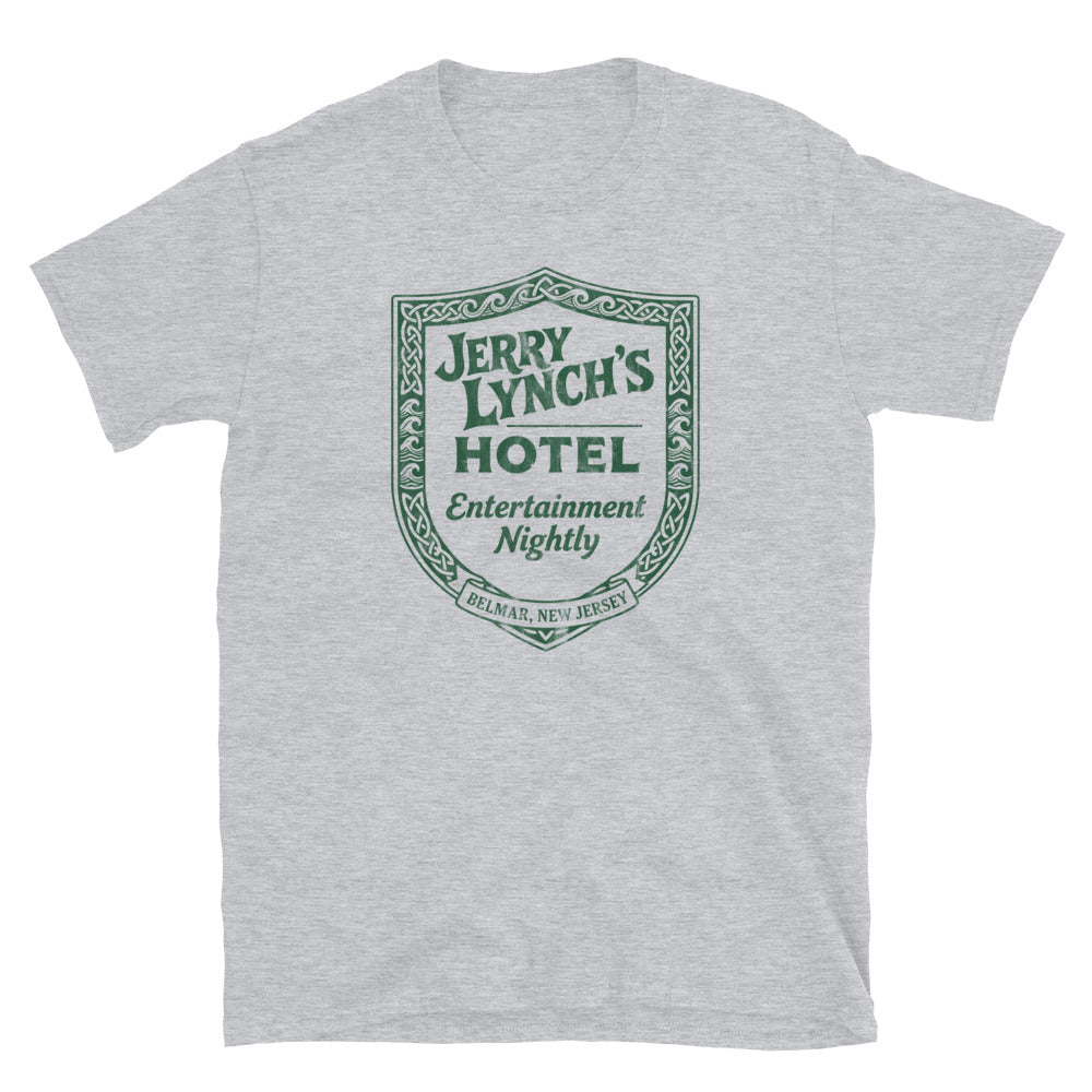 Jerry Lynch's Hotel - BELMAR - Short-Sleeve Unisex T-Shirt Sport Grey