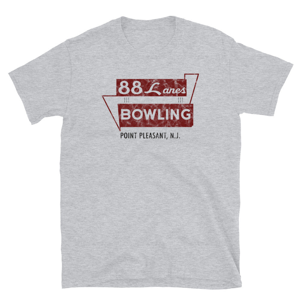88 Lanes Bowling  - POINT PLEASANT - Short-Sleeve Unisex T-Shirt