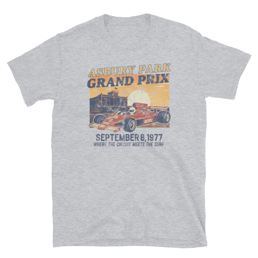 1977 Asbury Park Grand Prix - Short-Sleeve Unisex T-Shirt