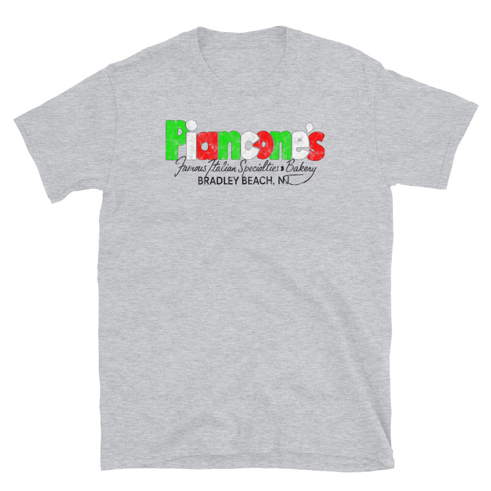 Piancone's Famous Italian Specialties & Bakery - BRADLEY BEACH - Short sleeve t-shirt