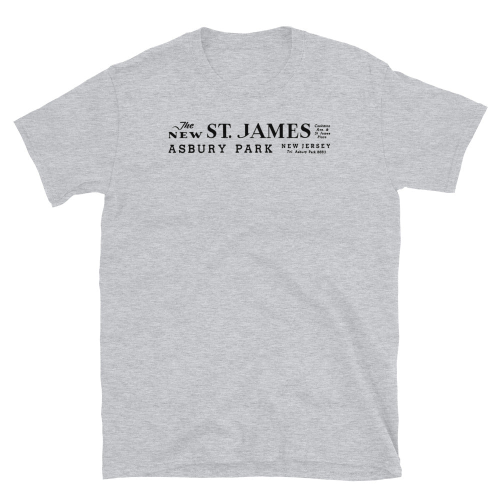 St. James Theatre - ASBURY PARK - Short-Sleeve Unisex T-Shirt Sport Grey
