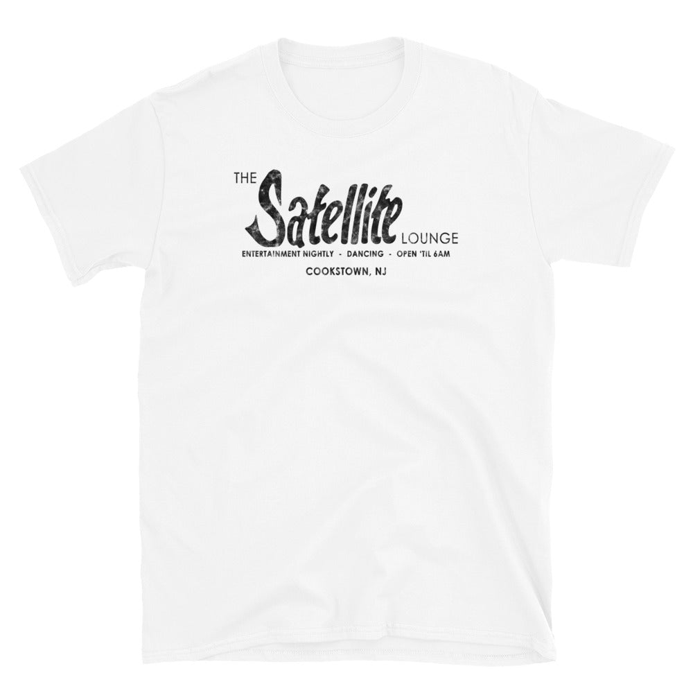 The Satellite Lounge - COOKSTOWN - Short-Sleeve Unisex T-Shirt White