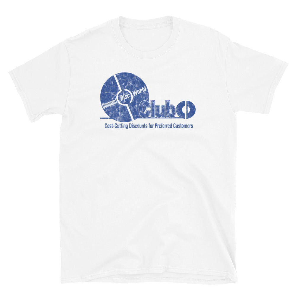 Compact Disc World - EATONTOWN / PARAMUS / TOTOWA - Short-Sleeve Unisex T-Shirt