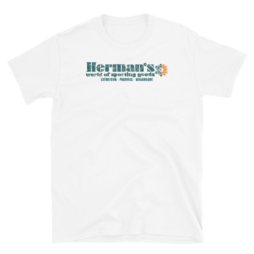 Herman's World of Sporting Goods - EATONTOWN / PARAMUS / WOODBRIDGE - Short-Sleeve Unisex T-Shirt