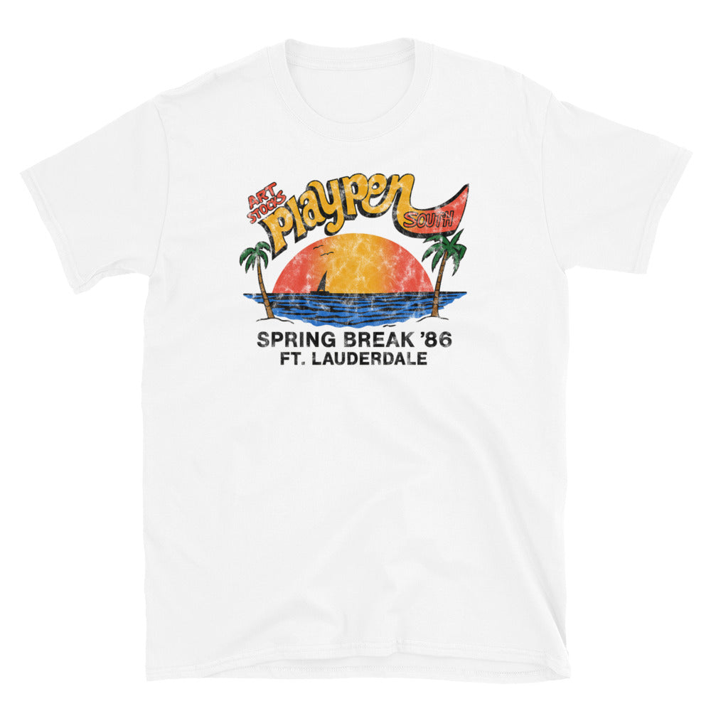 Art Stock's Playpen South - FT. LAUDERDALE - Short-Sleeve Unisex T-Shirt
