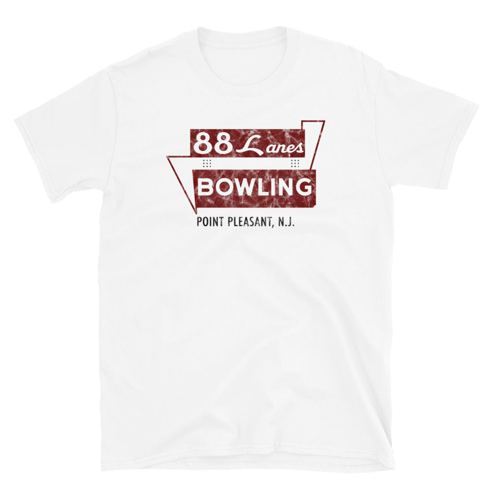 88 Lanes Bowling  - POINT PLEASANT - Short-Sleeve Unisex T-Shirt