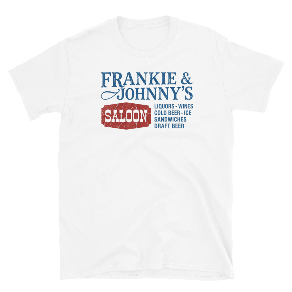 Frankie & Johnny's Saloon - SEASIDE HEIGHTS - Short-Sleeve Unisex T-Shirt