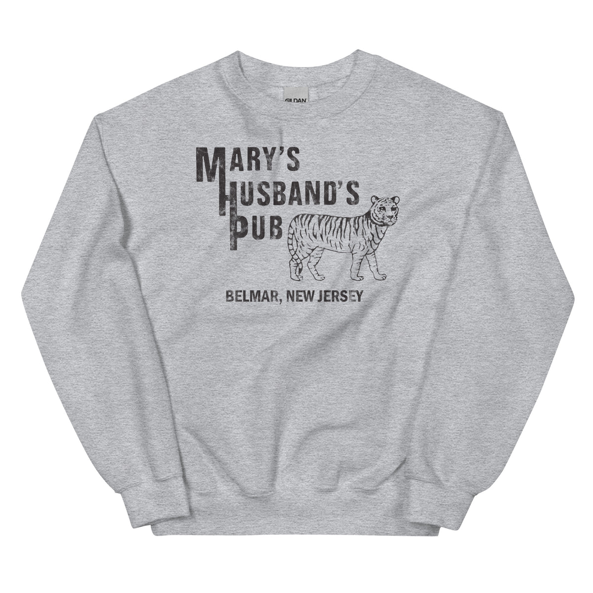 Mary's Husband's Pub - BELMAR - Unisex Crewneck Sweatshirt