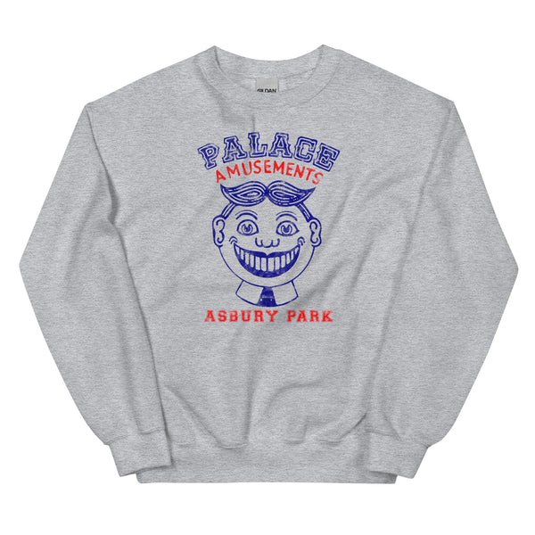 Palace Amusements - ASBURY PARK - Unisex Crewneck Sweatshirt Sport Grey