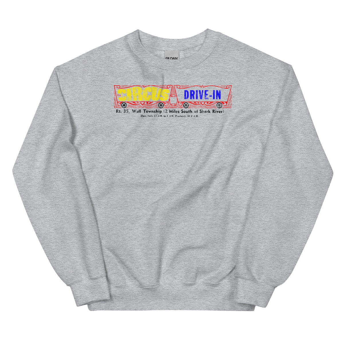 The Circus Drive-In - WALL - Unisex Crewneck Sweatshirt