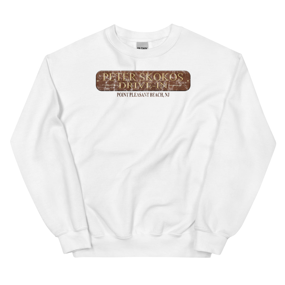 Peter Skokos Drive-In - POINT PLEASANT BEACH - Unisex Crewneck Sweatshirt