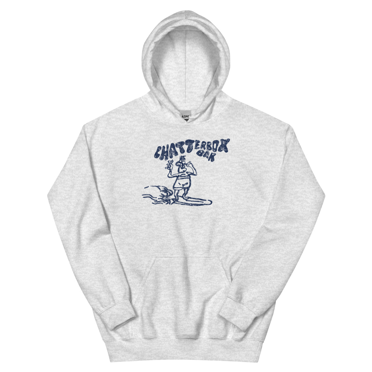 The Original Chatterbox Bar - SEASIDE HEIGHTS - Unisex Hoodie Ash