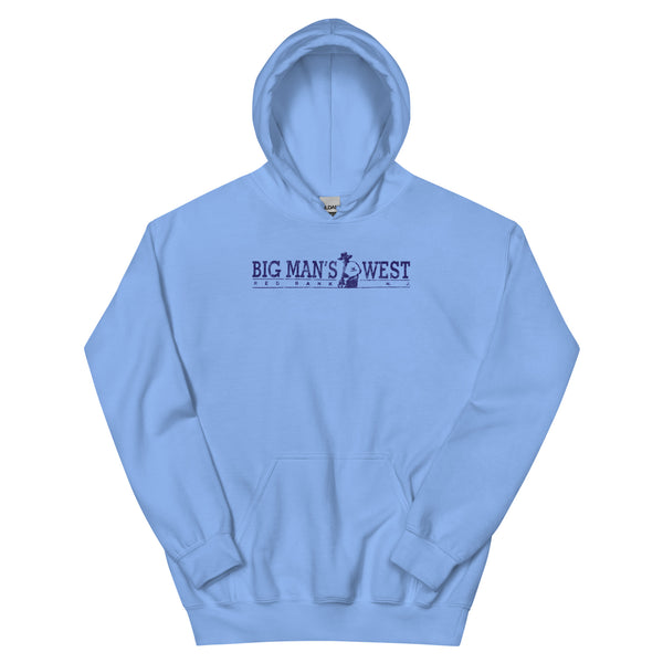 Big Man's West - RED BANK - Unisex Hoodie Carolina Blue