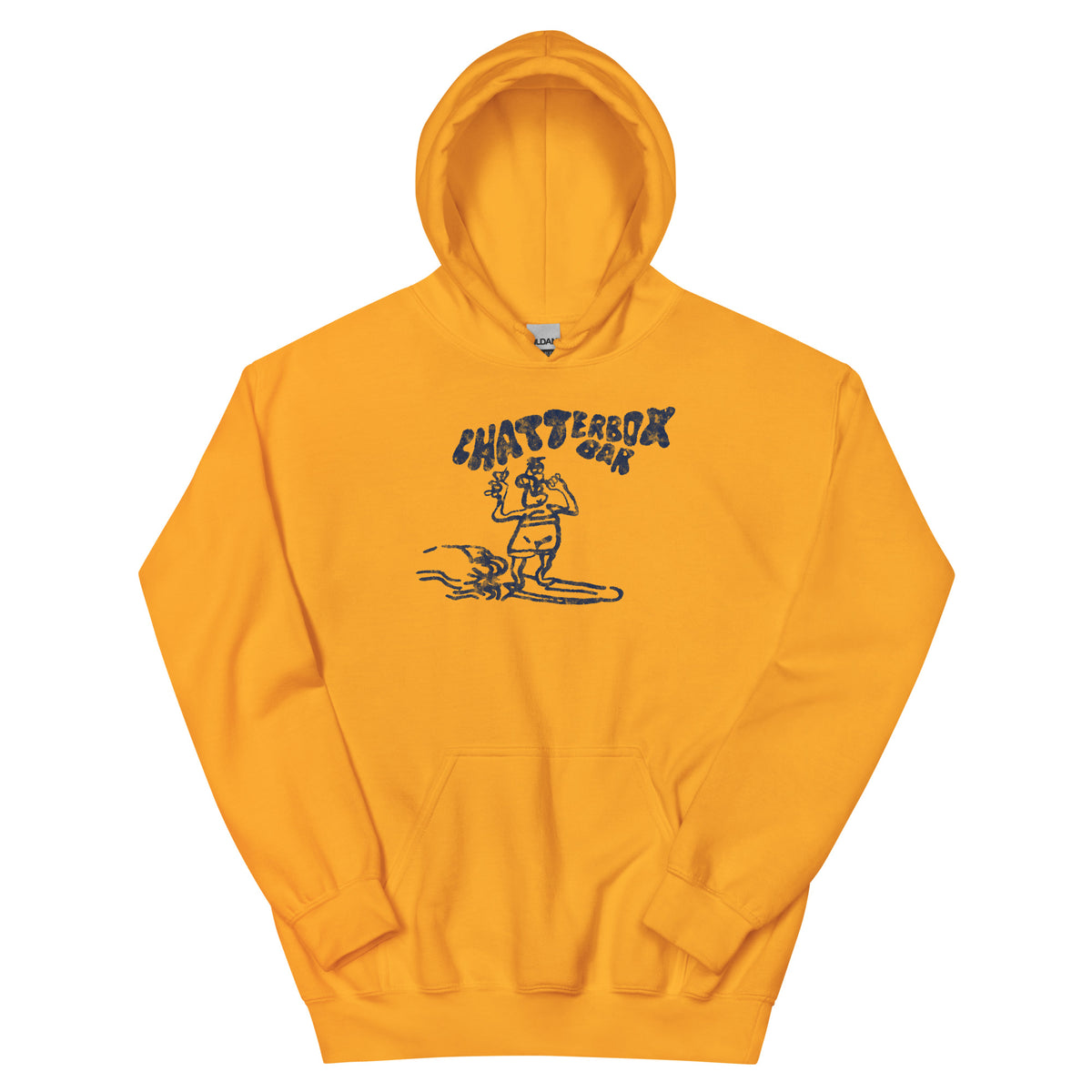 The Original Chatterbox Bar - SEASIDE HEIGHTS - Unisex Hoodie Gold
