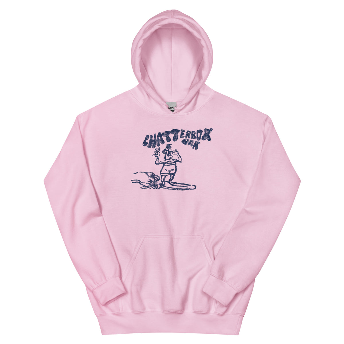 The Original Chatterbox Bar - SEASIDE HEIGHTS - Unisex Hoodie Light Pink