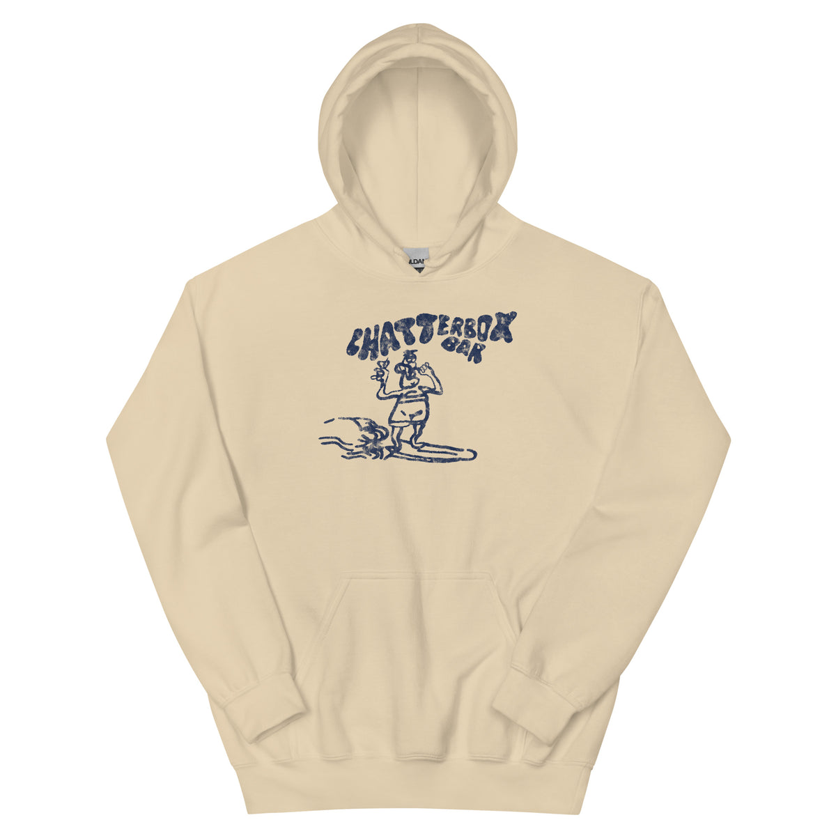 The Original Chatterbox Bar - SEASIDE HEIGHTS - Unisex Hoodie Sand